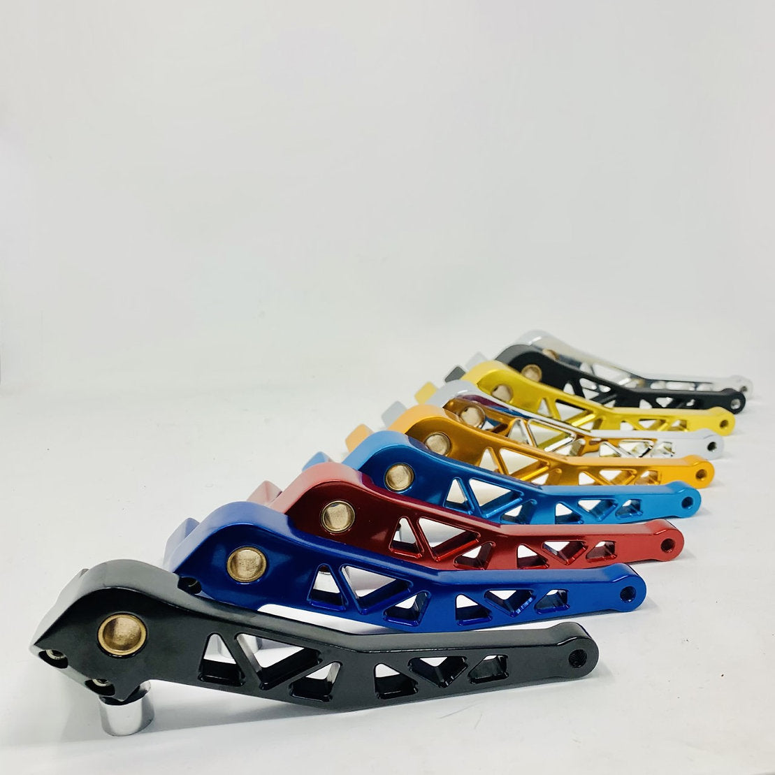 Destroyer Brake Arm For Stock Mid Control - 18+ Softail Brake Pedal Death Metal Racing