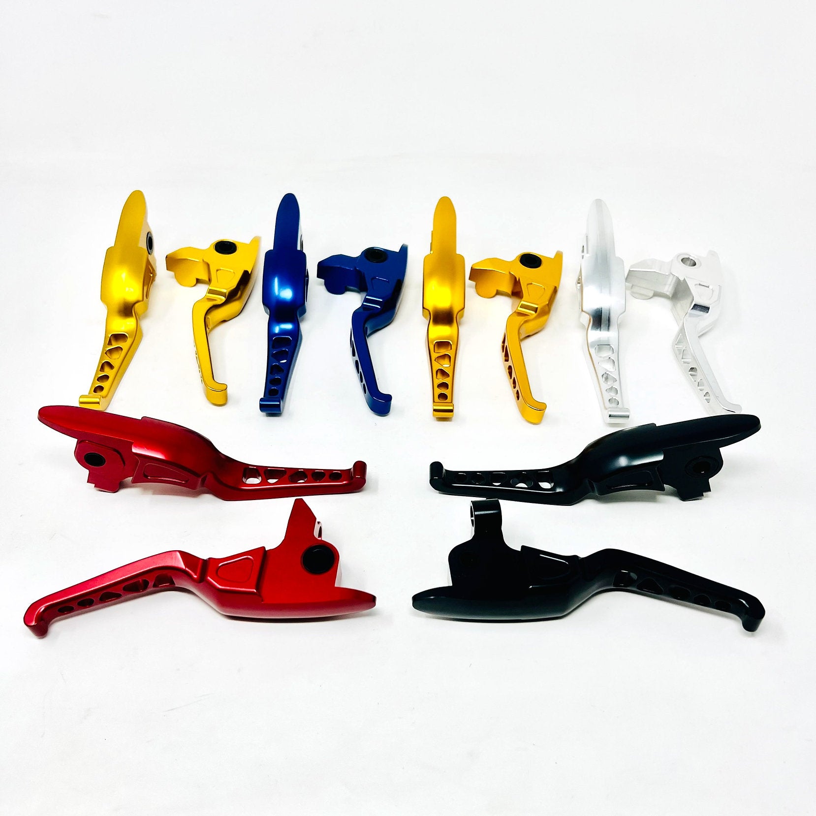 DMR Destroyer Shorty Brake and Clutch Lever Set - 15+ Softail Death Metal Racing