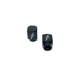 Custom Valve Stem Caps Valve Stem Caps Death Metal Racing Black Lightning Bolts Short