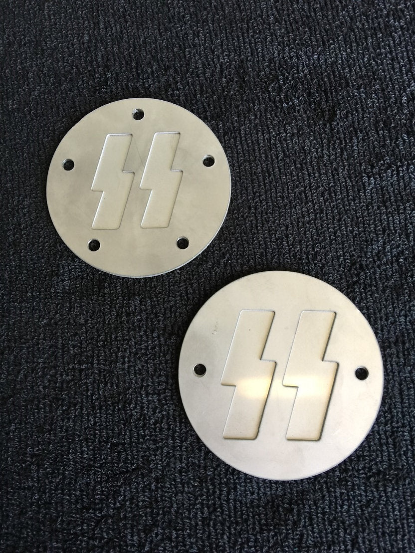 Stainless Two Piece Bolt Ignition Cover - Shovel / Evo / 04+ Sportster / Twin Cam Timing Cover Death Metal Racing