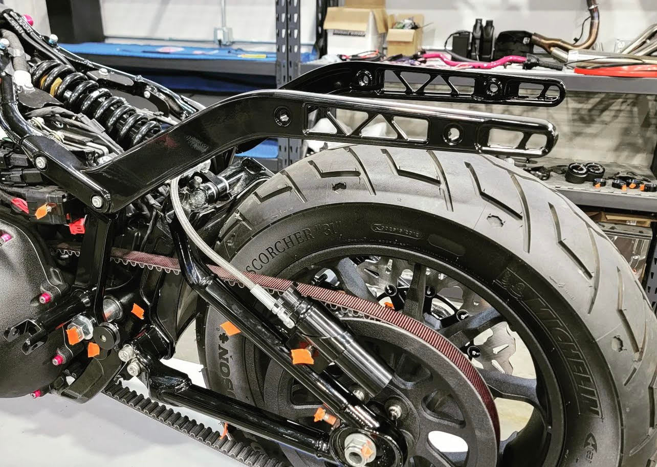 DMR Destroyer Design Machined Fender Struts - 18+ Softail Fender Struts Death Metal Racing
