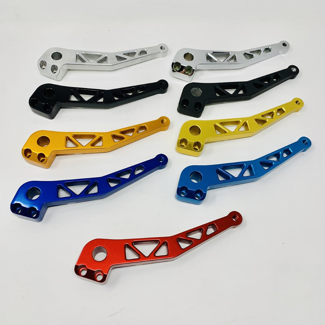 Destroyer Brake Arm For Stock Mid Control - 18+ Softail Brake Pedal Death Metal Racing
