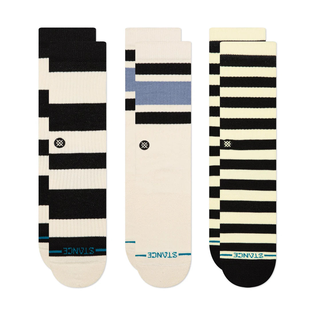 Fred Crew Sock 3 Pack Socks Stance