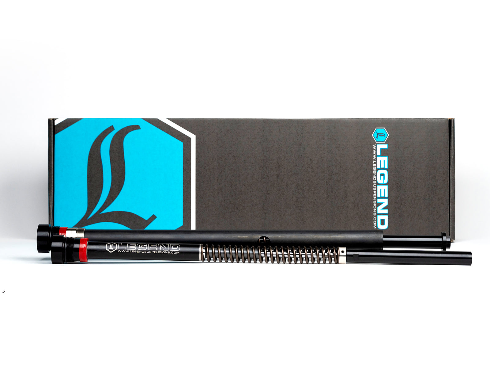 Legend AXEO43 Inverted M8 Front End Suspension - 18+ Softail Front Suspension Legend Suspension