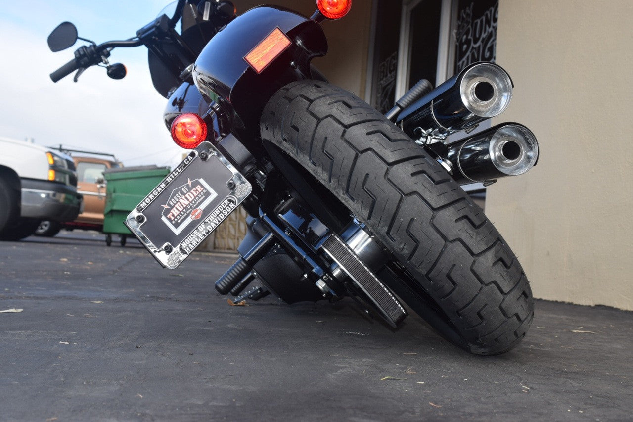 "Highway" Peg Crash Bar - 18+ Softail Crash Bar Bung King
