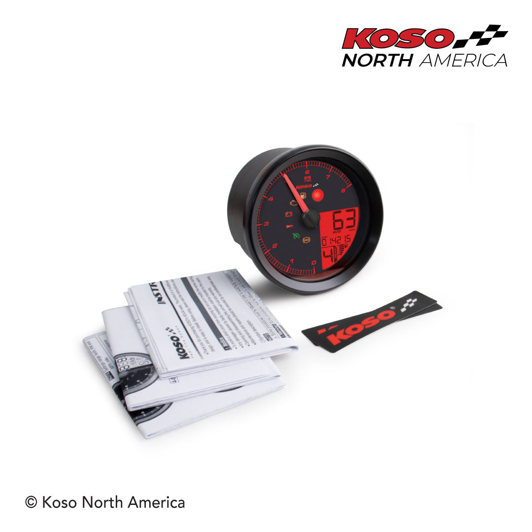 HD-04 - 4" Multifunction Meter Gauges Koso North America