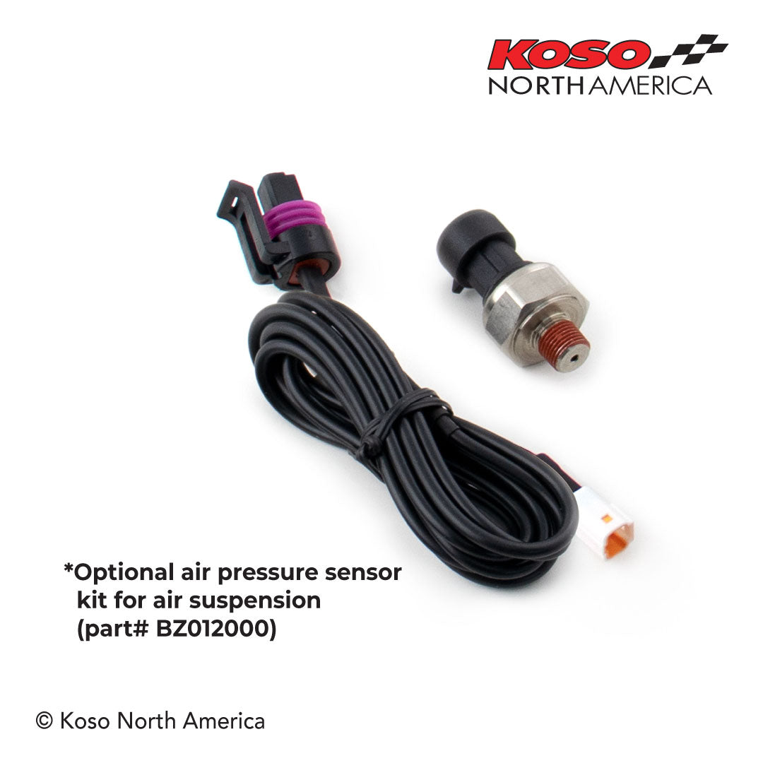 HD-03 - 4 pieces LCD kit (8 changeable colors) - 14+ Touring Gauges Koso North America