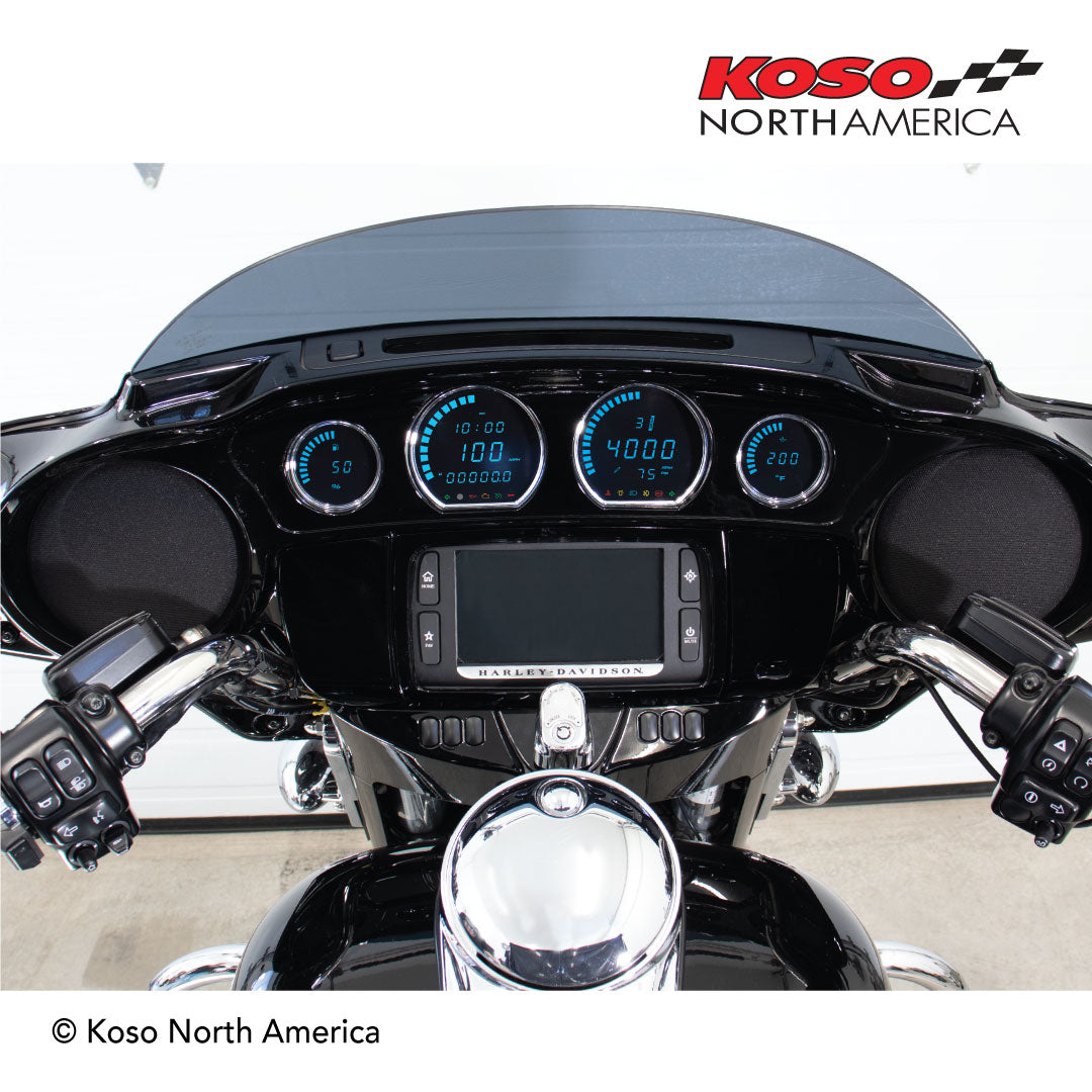 HD-03L - 4 Pieces LED Kit - 14-20 Touring Gauges Koso North America