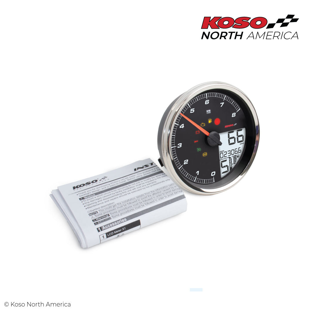 HD-05 - 5” multifunction meter Gauges Koso North America