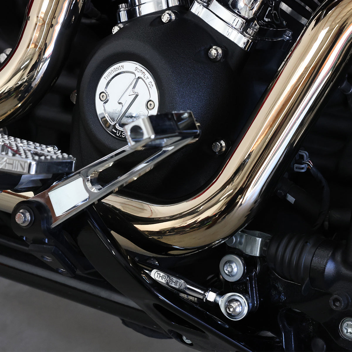 Adjustable Brake Linkage - 18+ Softail Brake Accessories Thrashin Supply Co.