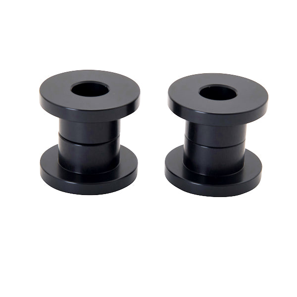 Solid Riser Bushings - 18+ Softail & Touring Risers Accessories Speed Merchant Black