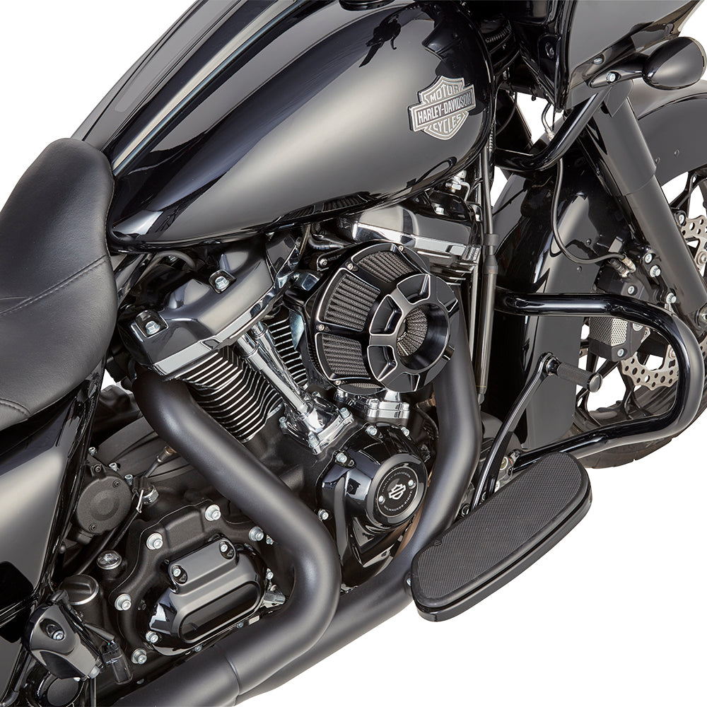 Beveled® Inverted Series Air Cleaner, Black - 24+ Touring Air Cleaner Arlen Ness