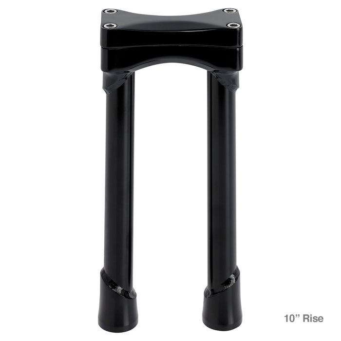 Murdock O/S Risers Risers Biltwell Inc. Black 10"