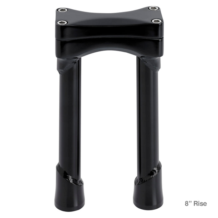 Murdock O/S Risers Risers Biltwell Inc. Black 8"