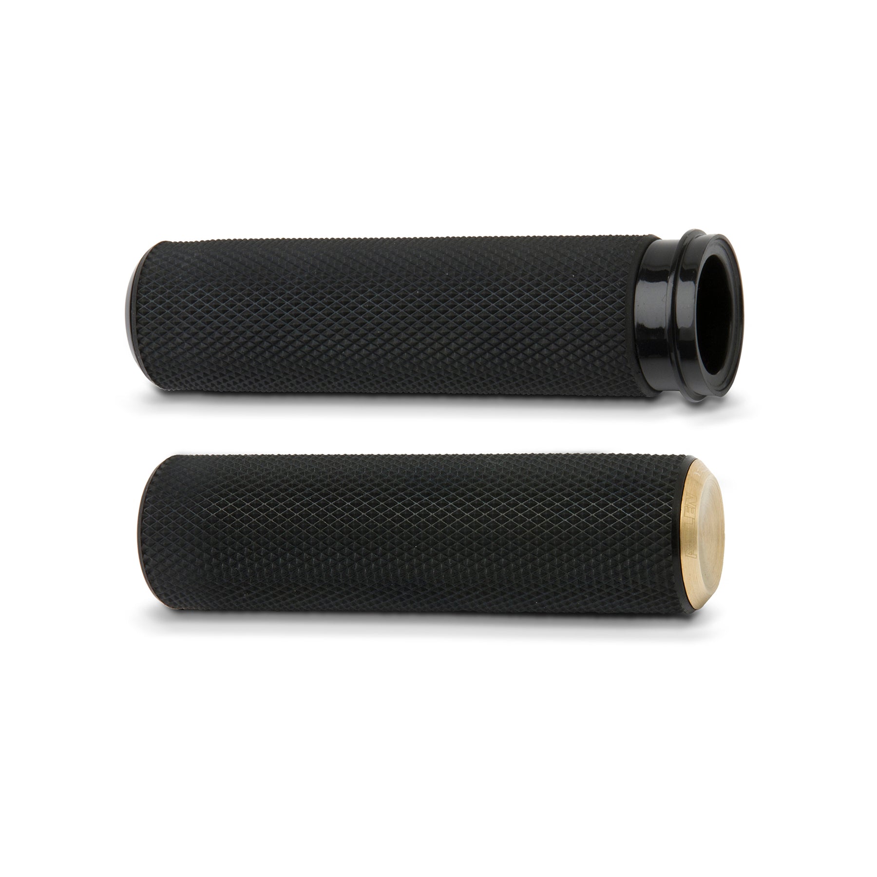 Knurled Grips Grips Arlen Ness Brass Throttle-By-Wire