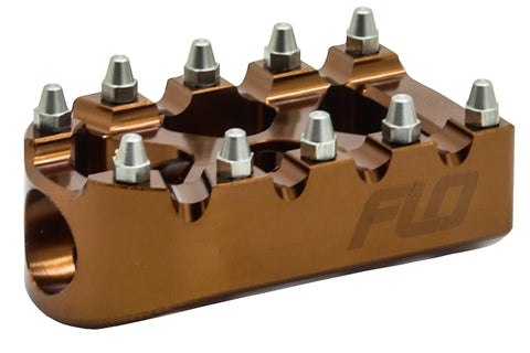 Shifter / Brake Arm Tip Shifter Peg Flo Motorsports Bronze Universal