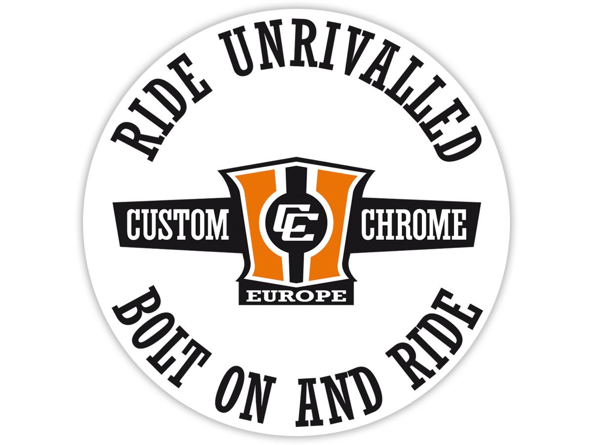 Cce Ride Unrivalled Aufkleber Rund Sticker Round, ø 9,5 Cm Lifestyle Accessory Cce Default Title