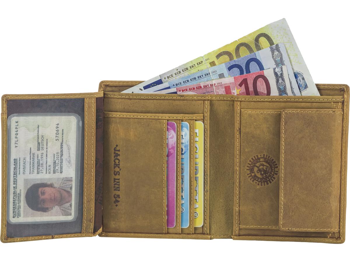 Jack´S Inn 54 Havanna Biker Wallet Lifestyle Accessory Jack´S Inn 54