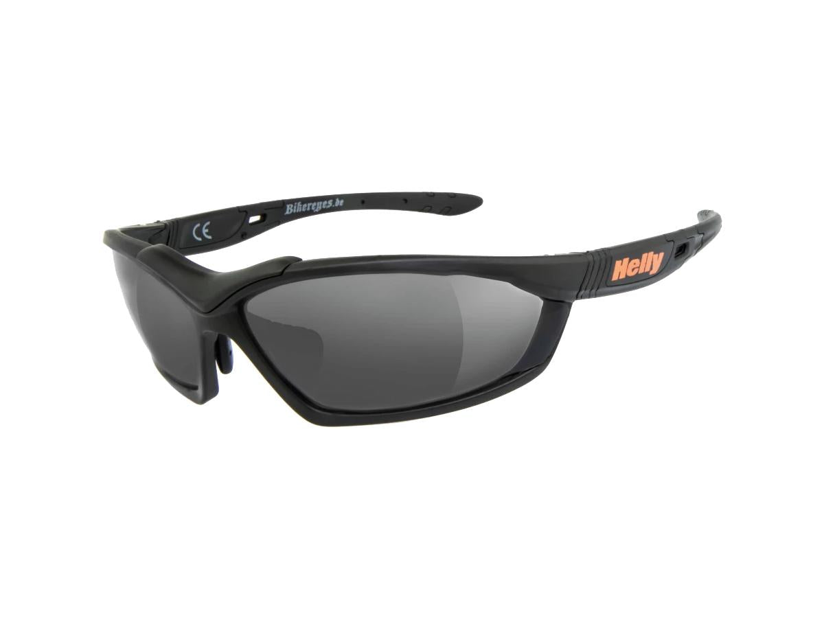 Helly No.1 Bikereyes Sunglasses Black Smoke Riding Eyewear Helly Default Title