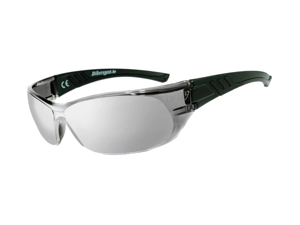 Helly I Cut Sunglasses Black Clear Riding Eyewear Helly Default Title