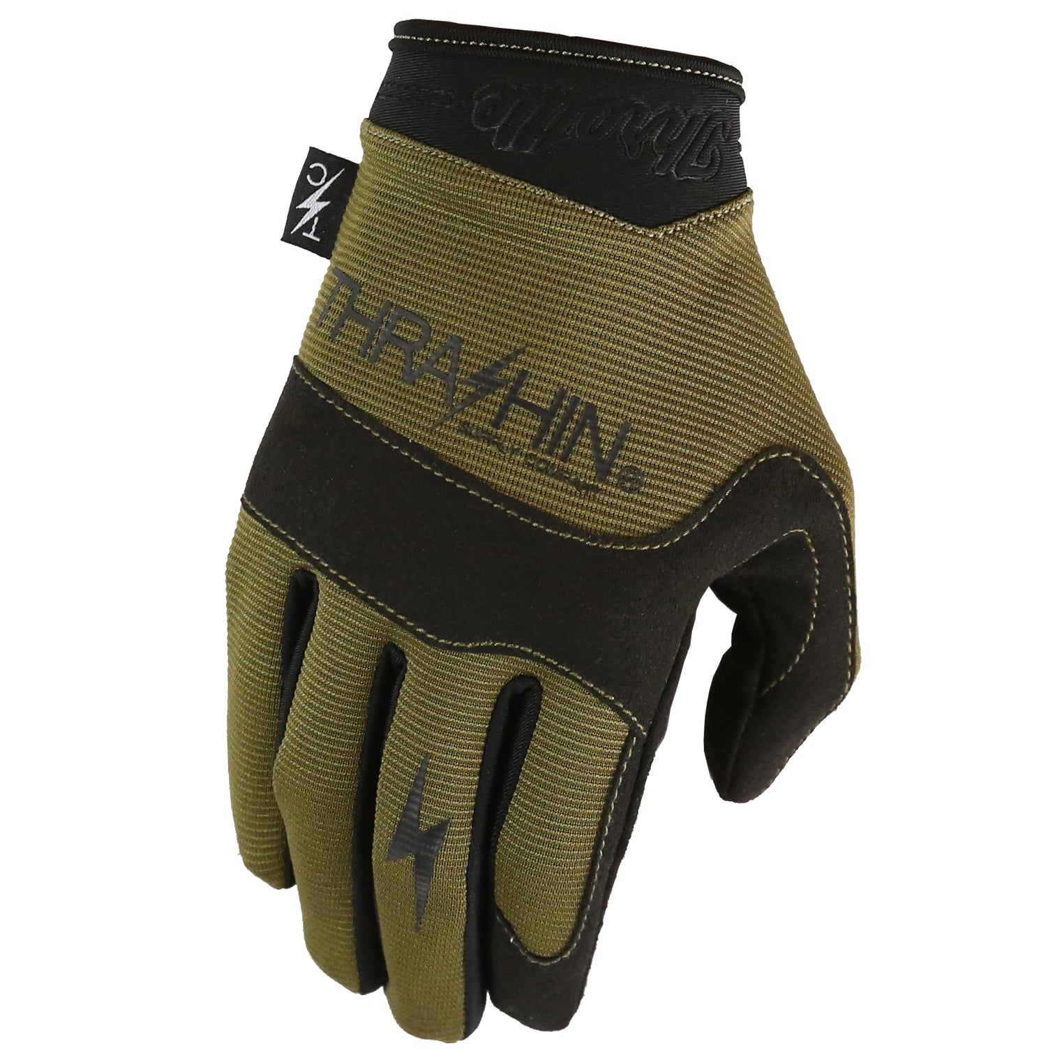 Covert Gloves Gloves Thrashin Supply Co. Tactical Green Small