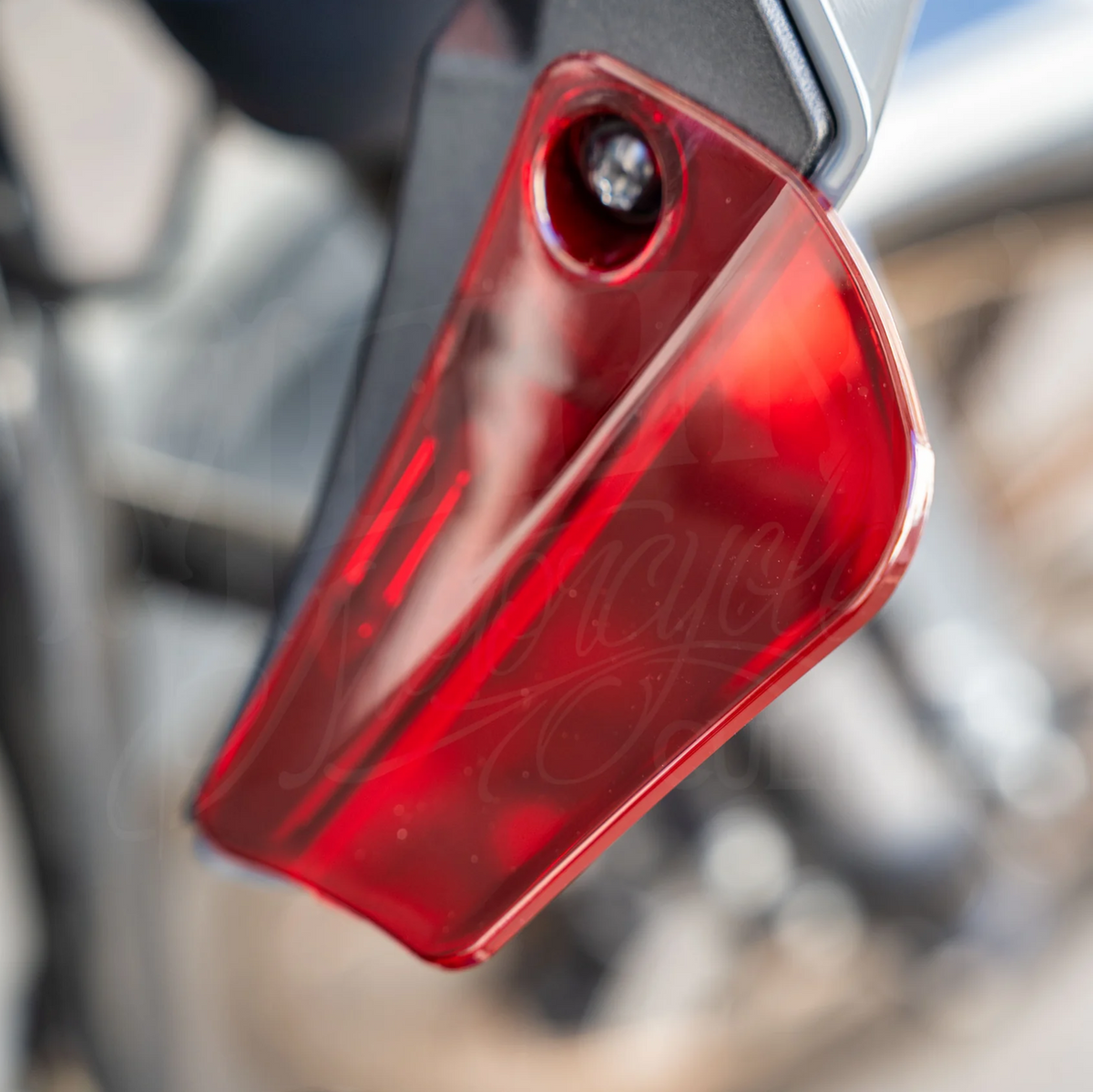 Fairing Air Deflectors, Red - 22+ FXLRST Air Deflectors Moons Mc