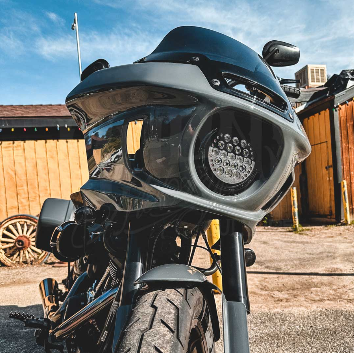 Headlight Bracket Kit - 22+ FXLRST Headlight Bracket Moons Mc