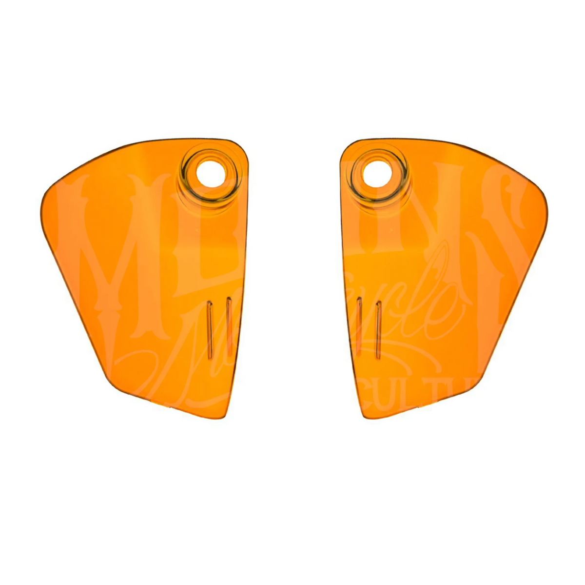 Fairing Air Deflectors, Orange - 22+ FXLRST Air Deflectors Moons Mc