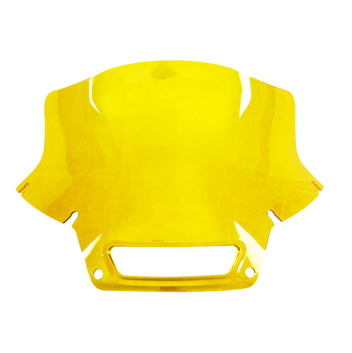 8.5" Windshield With Recurve, Yellow - 22+ FXLRST Windshield Moons Mc