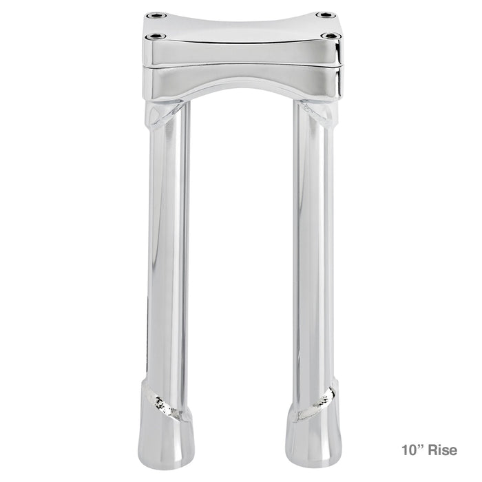Murdock O/S Risers Risers Biltwell Inc. Chrome 10"