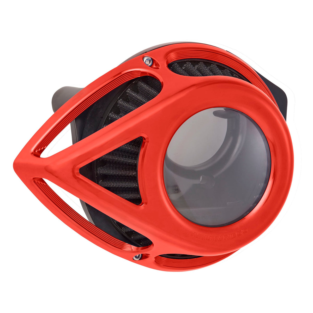 Clear Tear Air Cleaner, Red - 24+ Touring Air Cleaner Arlen Ness