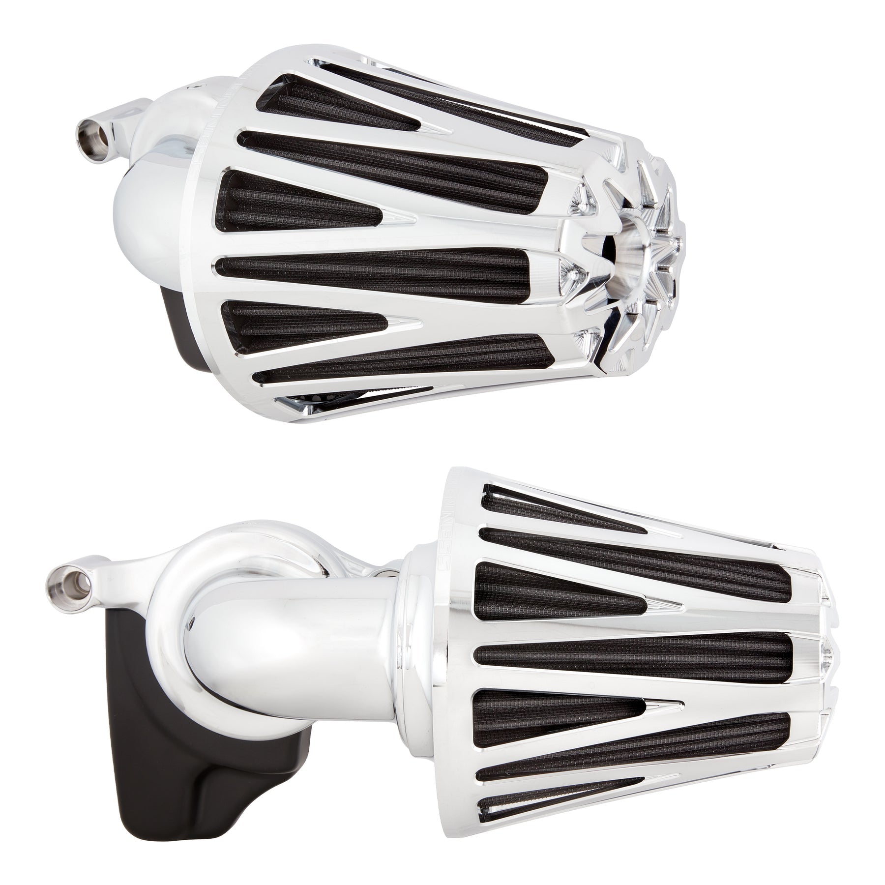 CrossFire Monster Sucker® Air Cleaner, Chrome - 17-23 Milwaukee 8 Air Cleaner Arlen Ness