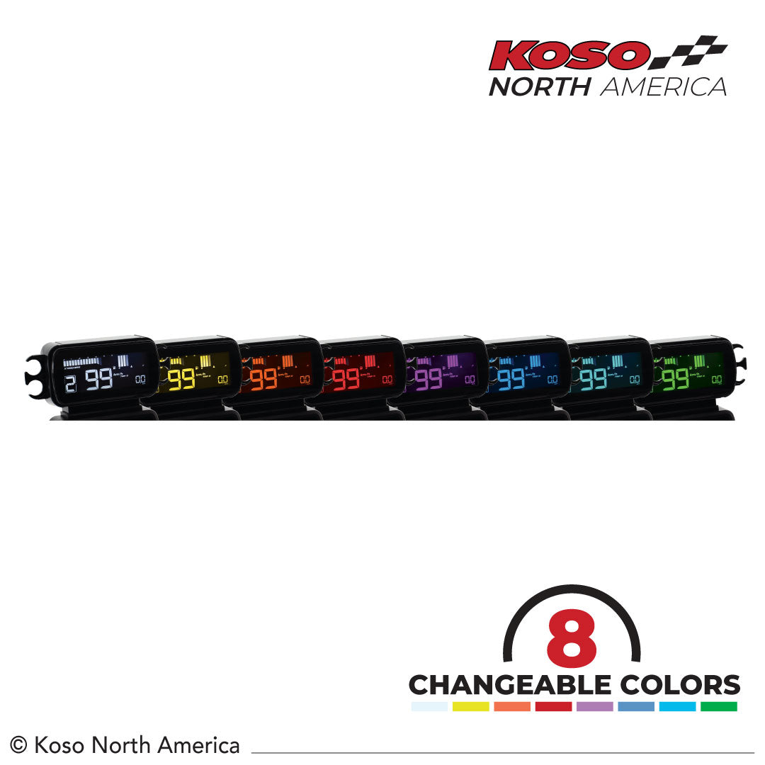 D2 - Multification Meter - 18+ Softail Gauges Koso North America