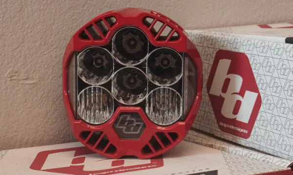 Baja Designs LP6 Kit - 14-23 Street Glide Headlight LS Fabworks White Red