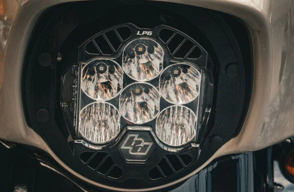 Baja Designs LP6 Kit - 14-23 Street Glide Headlight LS Fabworks White Black