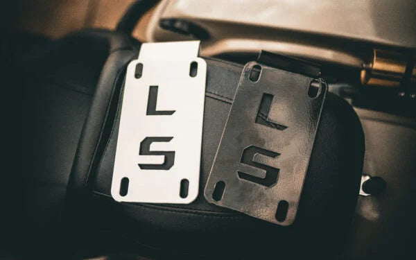 Vertical Quick Disconnect License Plate Bracket - Touring License Plate LS Fabworks