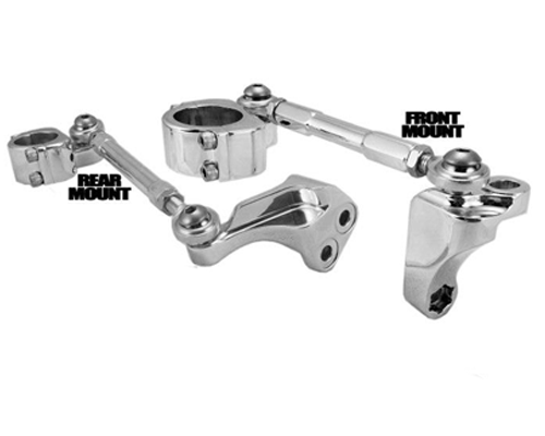 Combi Stabilizer Kit - Dyna Frame Stabilizer Alloy Art Polished Aluminium