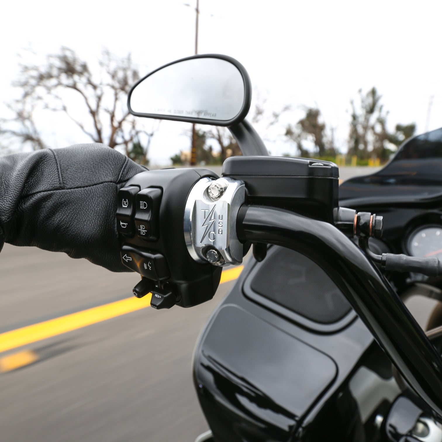 Clutch / Brake Perch Clamp Perch Clamp Thrashin Supply Co.