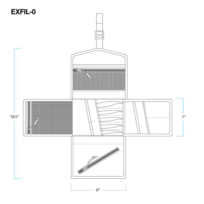 Exfil-0 2.0 Tool Roll Tool Roll Biltwell Inc.