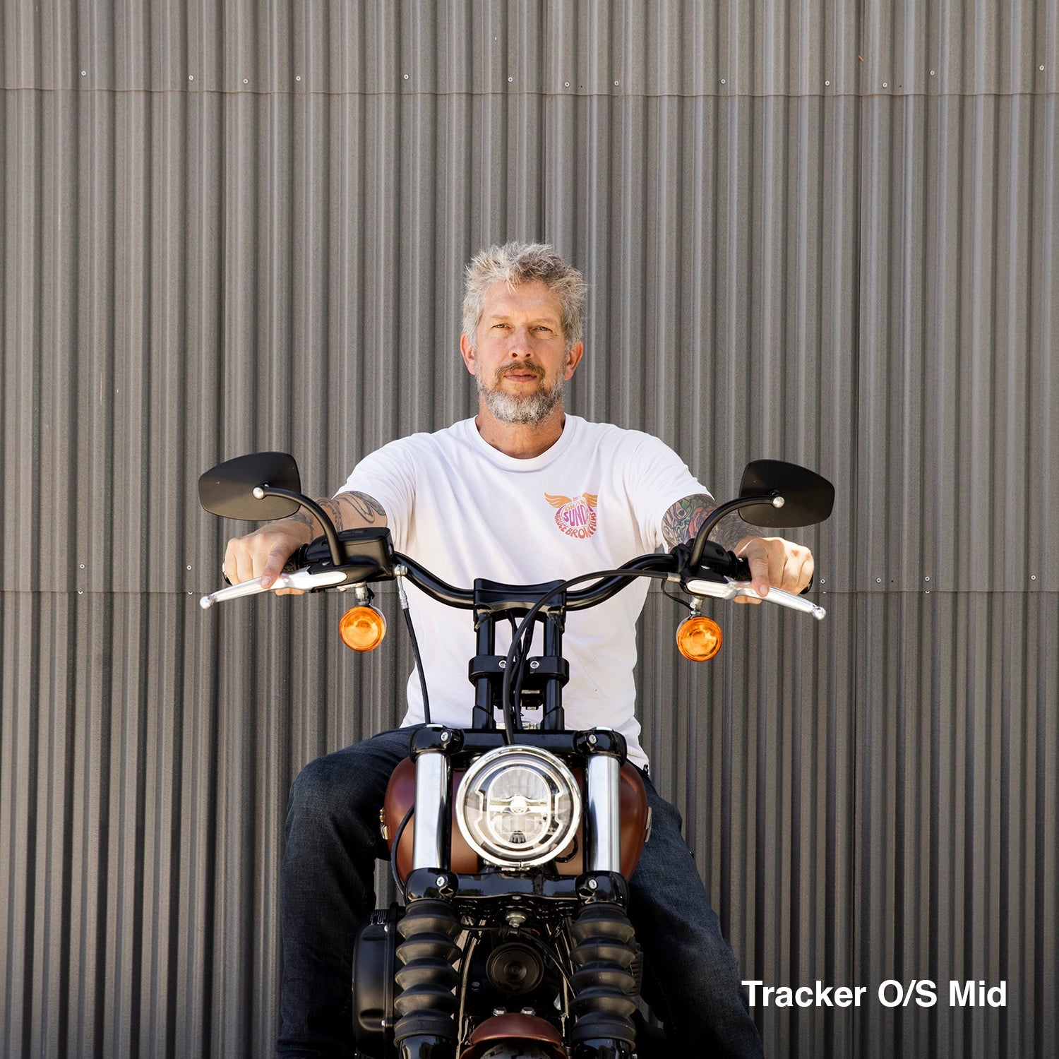 Tracker O/S Mid Handlebars Handlebar Biltwell Inc.