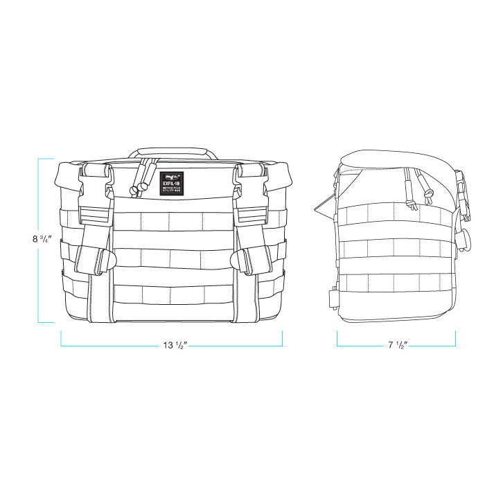 Exfil-18 Saddlebags