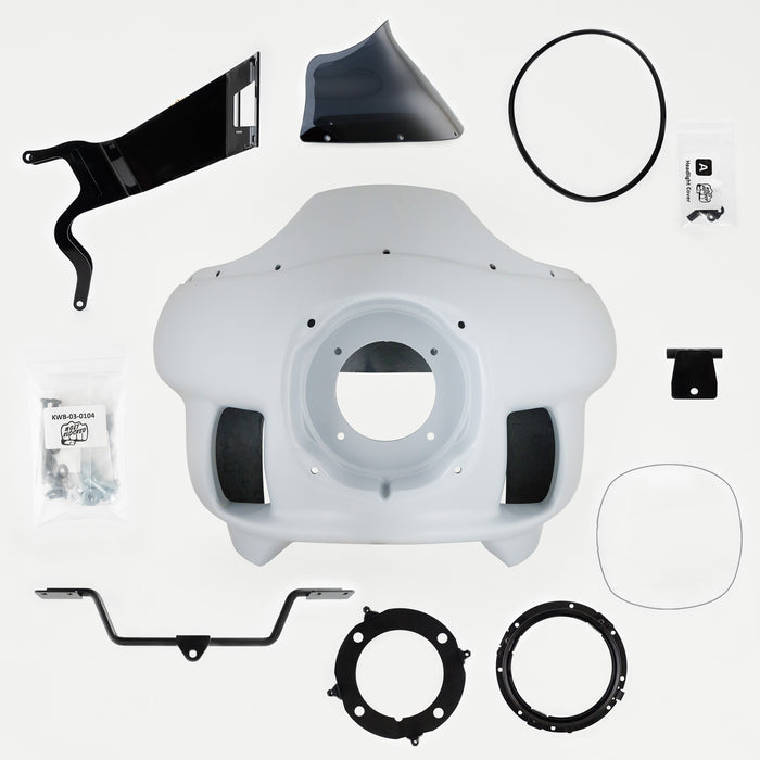 FXRP Style Fairing Fit Kit Fairing Klock Werks 06-17 Dyna