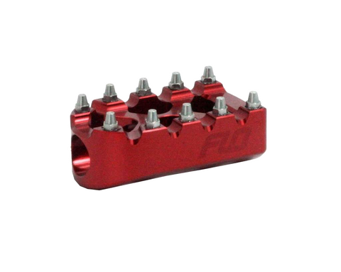 Shifter / Brake Arm Tip Shifter Peg Flo Motorsports Red Universal