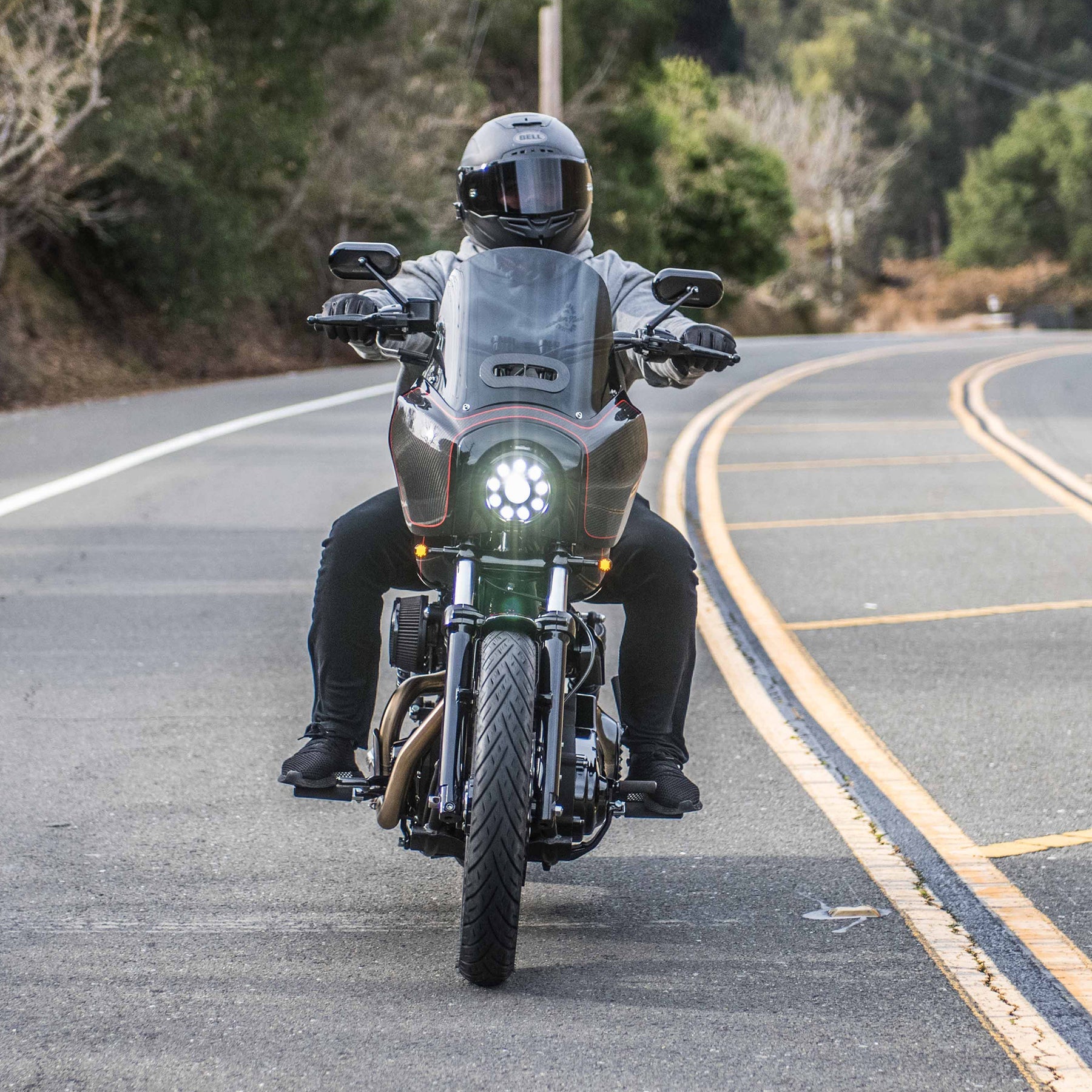 Forged Oval Mirros Mirrors Arlen Ness