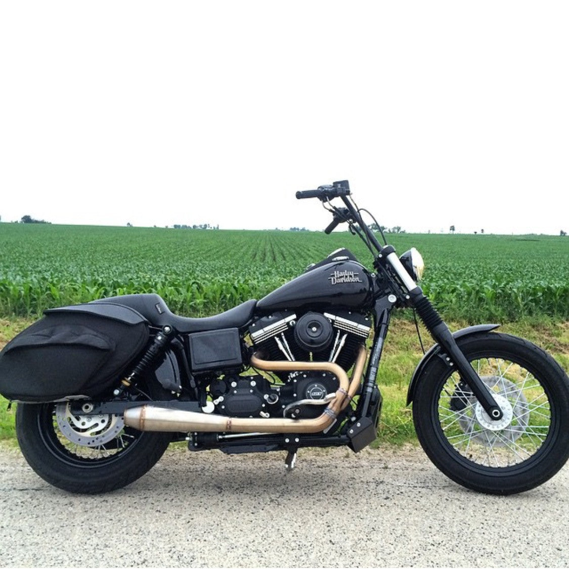 OG THRASHIN Stainless Steel 2>1 Exhaust - Dyna Full Exhaust System Thrashin Supply Co.