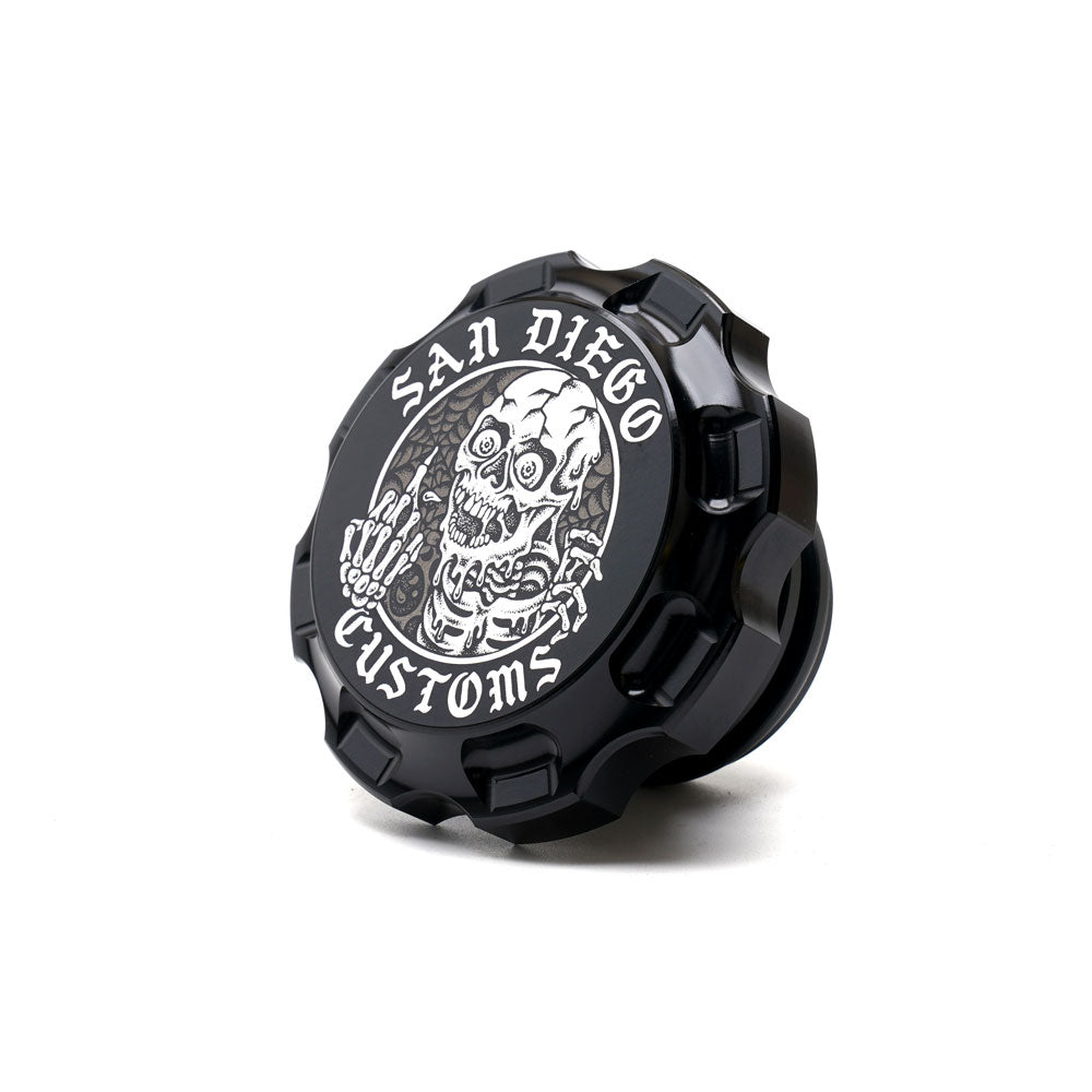 "SKIPPER" Gas Cap Gas Cap San Diego Customs