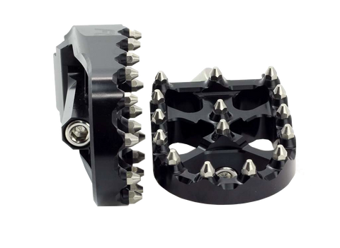 V2 MX Style Foot Pegs Foot Pegs Flo Motorsports