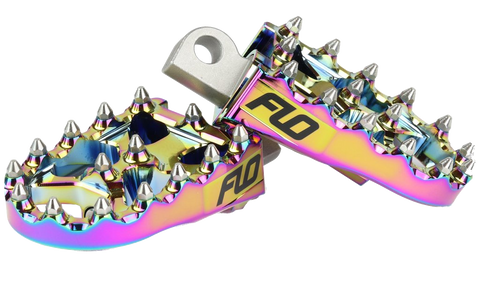 V2 MX Style Foot Pegs Foot Pegs Flo Motorsports Jet Fuel