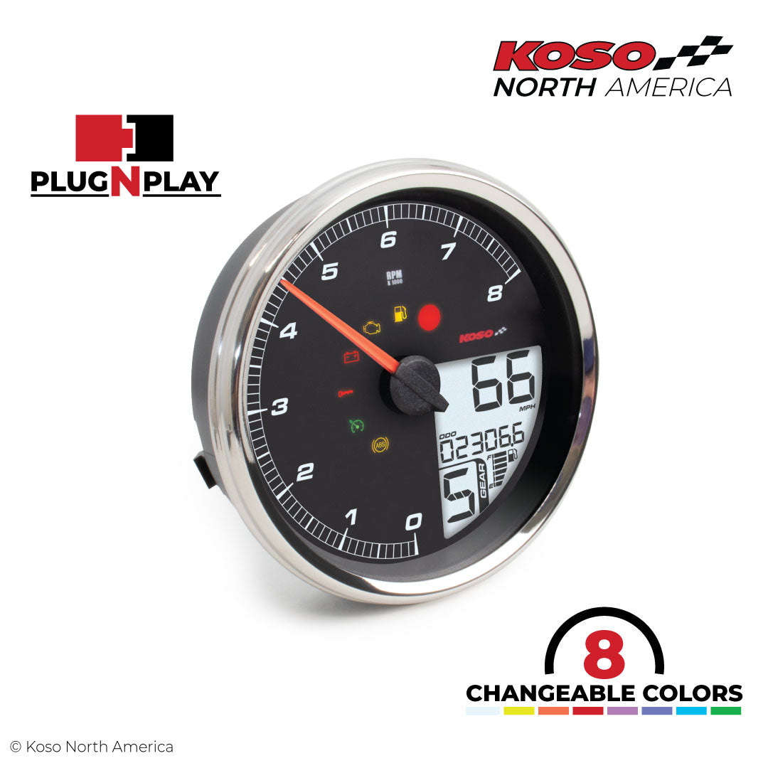 HD-05 - 5” multifunction meter Gauges Koso North America