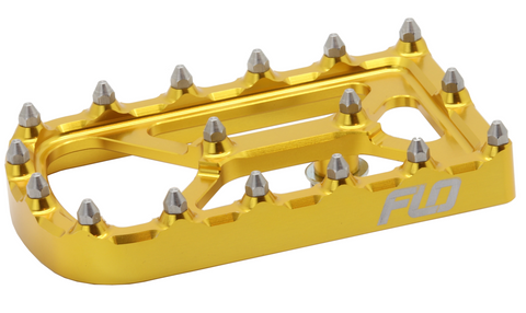 Shifter / Brake Arm Tip Shifter Peg Flo Motorsports Gold Touring Brake Arm
